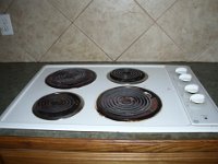 Cook top was damaged and not all elements worked.